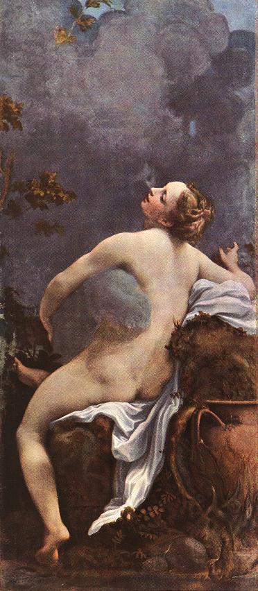 Jupiter and Io by Antonio Allegri Correggio (1489-1534)